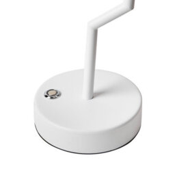 Beliani Wireless Table Lamp White With Dimmer, 3 Colour Temperatures, Portable Cordless Lighting - thumbnail 4