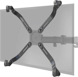 Duronic Dmad1Nv Non-Vesa Monitor Adaptor, Universal Bracket For Mounting Tv Or Pc Screen Up To 27 8Kg, Vesa 75/100
