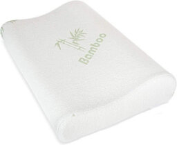 Mantraraj Memory Foam Pillow Cervical Massage Deep Sleep Contour Standard Neck Bamboo Health Care Orthopedic Pillow - thumbnail 2
