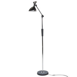 Beliani 169Cm Floor Led Lamp Silver Dimmable Cct Modern Home Office - thumbnail 7