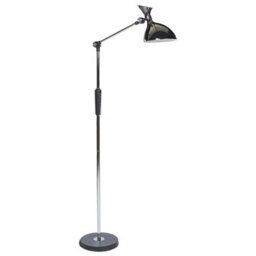 Beliani 169Cm Floor Led Lamp Silver Dimmable Cct Modern Home Office - thumbnail 4
