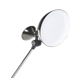 Beliani 169Cm Floor Led Lamp Silver Dimmable Cct Modern Home Office - thumbnail 9