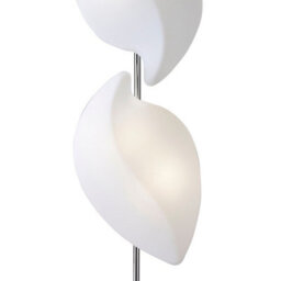 Luminosa Lighting Luminosa Natura Floor Lamp 4 Light E27 Indoor, Polished Chrome/opal White - thumbnail 6