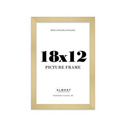 "11X11"" Yellow Picture Frame - 11X11"" Square Frame With 7X7"" Mount For 11X11""/7X7"" Pictures Art Deco Style Gallery Wall, 1 Pack" - thumbnail 1