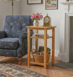 Hallowood Furniture Aston Plant Side Table - thumbnail 4