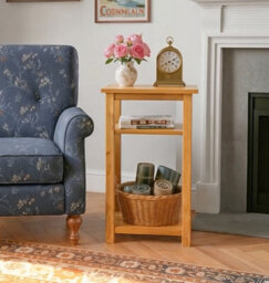 Hallowood Furniture Aston Plant Side Table - thumbnail 5