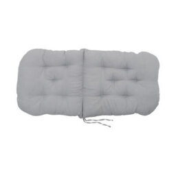 Living And Home Light Grey Garden Bench Swing Chair Seat Pad Cushion Sun Lounger Cushion Chair Seat Pad For Indoor Outdoor L 120 Cm X W 60 Cm - thumbnail 2
