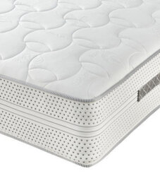 Somnior Beds Somnior 28Cm Deep Medium Firm 6Ft Memory Foam Pocket Sprung Mattress, 7 Zone Comfort & Support Alovera Mattress, Super King