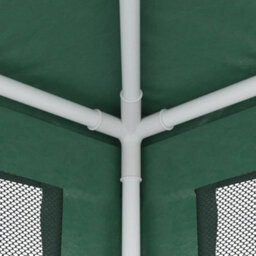 Walplus Party Tent Garden Gazebo Canopy With 4 Mesh Sidewalls Green 3X4 M Hdpe - thumbnail 6