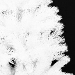 Berkfield Artificial Christmas Tree With Leds&ball Set White 150 Cm - thumbnail 3