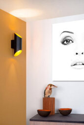 Lucide Quirijn Modern Up Down Wall Light 10Cm - 1Xg9 - Black - thumbnail 4