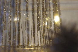3Pc Christmas Tree Decoration Cone Set Gold Pre-Lit Led Xmas Home Festive Decor - thumbnail 5