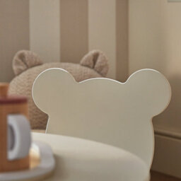 Cuddleco Play House Bear Table & 2 Chairs In Pebble - thumbnail 4