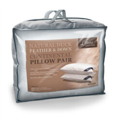 "Littens 40Cm X 80Cm European Continental Duck Feather & Down Pair Pillows (16"" X 32"")" - thumbnail 1