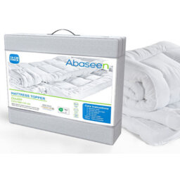 Abaseen 4 Inches Mattress Topper Double Bed 137X190X10Cm Double Mattress Topper 10Cm Unveil The Bliss, Embrace The Comfort - thumbnail 1