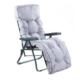 Alfresia Grey Classic Relaxer Garden Cushion - thumbnail 9