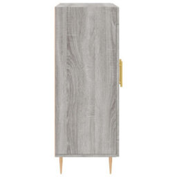 Berkfield Sideboard Grey Sonoma 69.5X34X90 Cm Engineered Wood - thumbnail 7