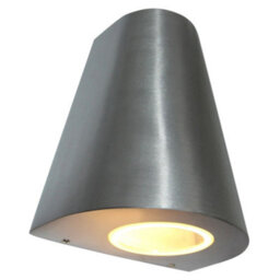 Long Life Lamps Company Cone Shape Outdoor Wall Light Stainless Steel Finish Exterior Single Downlight Zlc067Ab - thumbnail 4