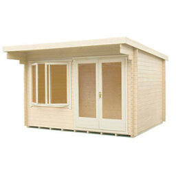 Shire Belgravia 28 mm Log Cabin 12 X 8 Feet - thumbnail 3