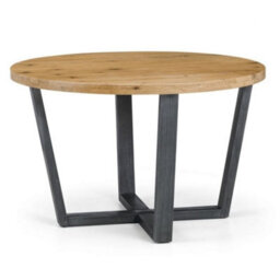 Ashfield Brooklyn Round & Luxe Blue Dining Set - thumbnail 2