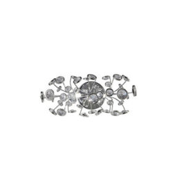 Luminosa Lighting Luminosa Savanna Wall Lamp Switched 2 Light G9 Polished Chrome/crystal - thumbnail 1