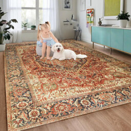 Ameha Extra Large Majestic Cashmere Area Rugs Indoor Outdoor Luxury Modern Rug Living Room Bedroom Carpet- 240X320 Cm - thumbnail 9