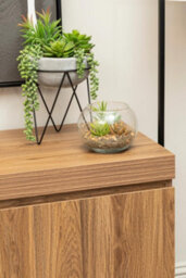 Premier Housewares Fiori Mixed Succulent With Metal Stand Artificial Plant Foliage - thumbnail 4