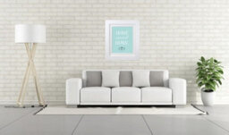 Frames By Post Metro White Frame With White Mount For Image Size A2 - thumbnail 4