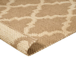 Beliani Rug Mermer Beige 160 X 230 Cm Jute - thumbnail 6