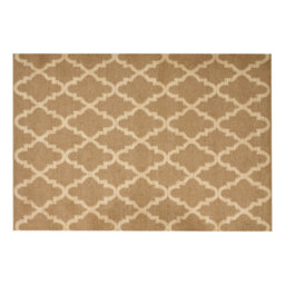Beliani Rug Mermer Beige 160 X 230 Cm Jute - thumbnail 1