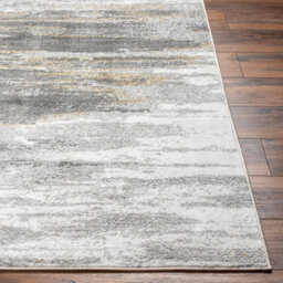 Livabliss San Francisco-Abstract Grey Yellow Ivory Modern Marble Living Dining Bedroom Rug 200 X 275 Cm Easy Care, Non Shedding - thumbnail 5