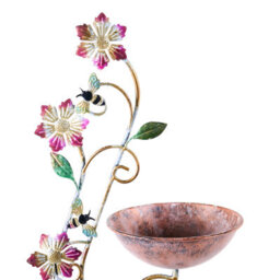 Beliani Traditional Bird Bath Calamba Multicolour - thumbnail 5