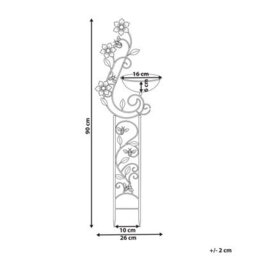 Beliani Traditional Bird Bath Calamba Multicolour - thumbnail 3