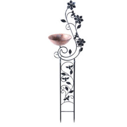 Beliani Traditional Bird Bath Calamba Multicolour - thumbnail 4
