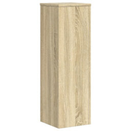 Walplus Plant Stand 2Pcs Sonoma Oak 25X25X80 Cm Engineered Wood - thumbnail 7