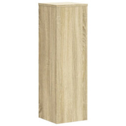 Walplus Plant Stand 2Pcs Sonoma Oak 25X25X80 Cm Engineered Wood - thumbnail 4