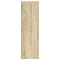 Walplus Plant Stand 2Pcs Sonoma Oak 25X25X80 Cm Engineered Wood - thumbnail 6