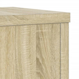 Walplus Plant Stand 2Pcs Sonoma Oak 25X25X80 Cm Engineered Wood - thumbnail 8