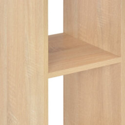 Berkfield Durable Bar Table Oak 60X60X110 Cm - thumbnail 5