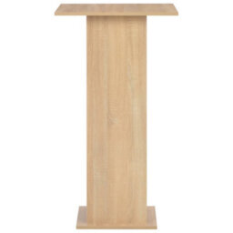 Berkfield Durable Bar Table Oak 60X60X110 Cm - thumbnail 3