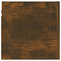 Berkfield Wall Mounted Tv Cabinet Smoked Oak 30.5X30X30 Cm - thumbnail 8