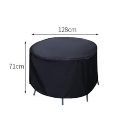 Garden Furniture Cover, Table Cover In Waterproof And Winter-Resistant Oxford Fabric, Tarpaulin, Protective For Tables, Etc. - thumbnail 2