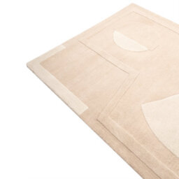 Beliani Rug Gaya Beige 160 X 230 Cm Wool - thumbnail 4