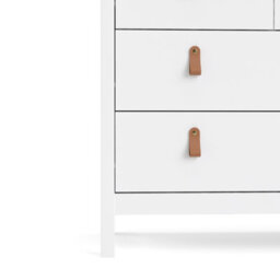 Furniture To Go Barcelona Double Dresser 4+4 Drawers In White - thumbnail 7