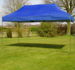 Crocodile Trading 3M X 4.5M Trader-Max 30 Commercial Instant Shelter Pop Up Gazebos Frame & Canopy - Royal Blue - thumbnail 5