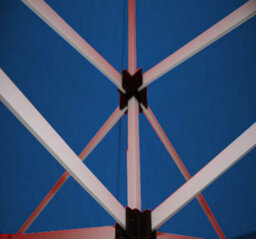 Crocodile Trading 3M X 4.5M Trader-Max 30 Commercial Instant Shelter Pop Up Gazebos Frame & Canopy - Royal Blue - thumbnail 7