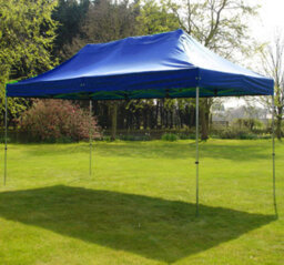 Crocodile Trading 3M X 4.5M Trader-Max 30 Commercial Instant Shelter Pop Up Gazebos Frame & Canopy - Royal Blue - thumbnail 4