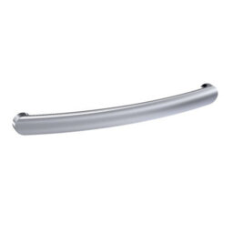 Dezine Hamble 600mm Gloss White Floor Standing 2 Door Vanity Unit, With Basin - thumbnail 3