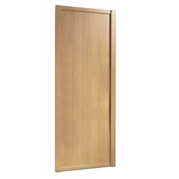 Spacepro 1 Panel Natural Oak Effect Sliding Wardrobe Door (H)2220mm (W)762mm - thumbnail 2