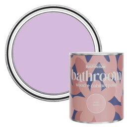 Rust-Oleum Violet Macaroon Matt Bathroom Wood & Cabinet Paint 750Ml - thumbnail 1